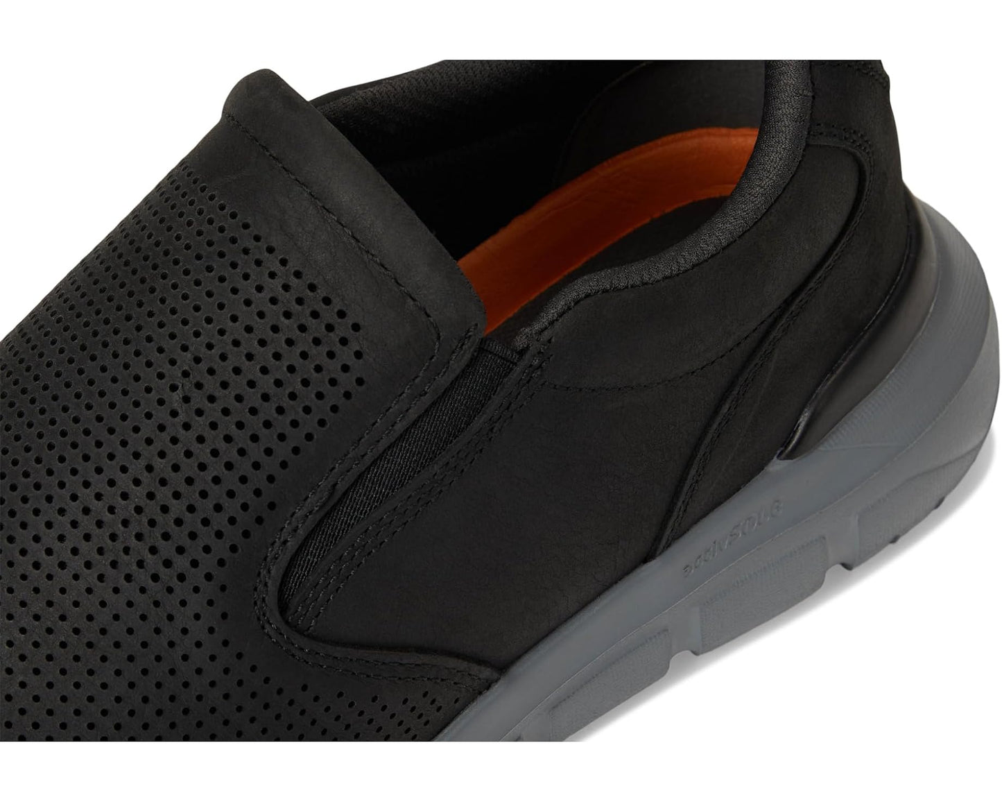 Men's Rockport Jaimin Black Leather