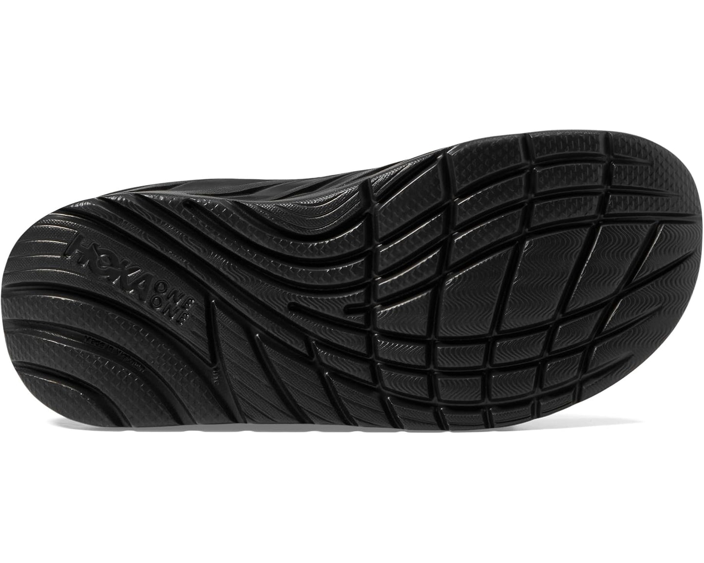 Men's Hoka Ora Recovery Flip Black/Dark Gull Gray