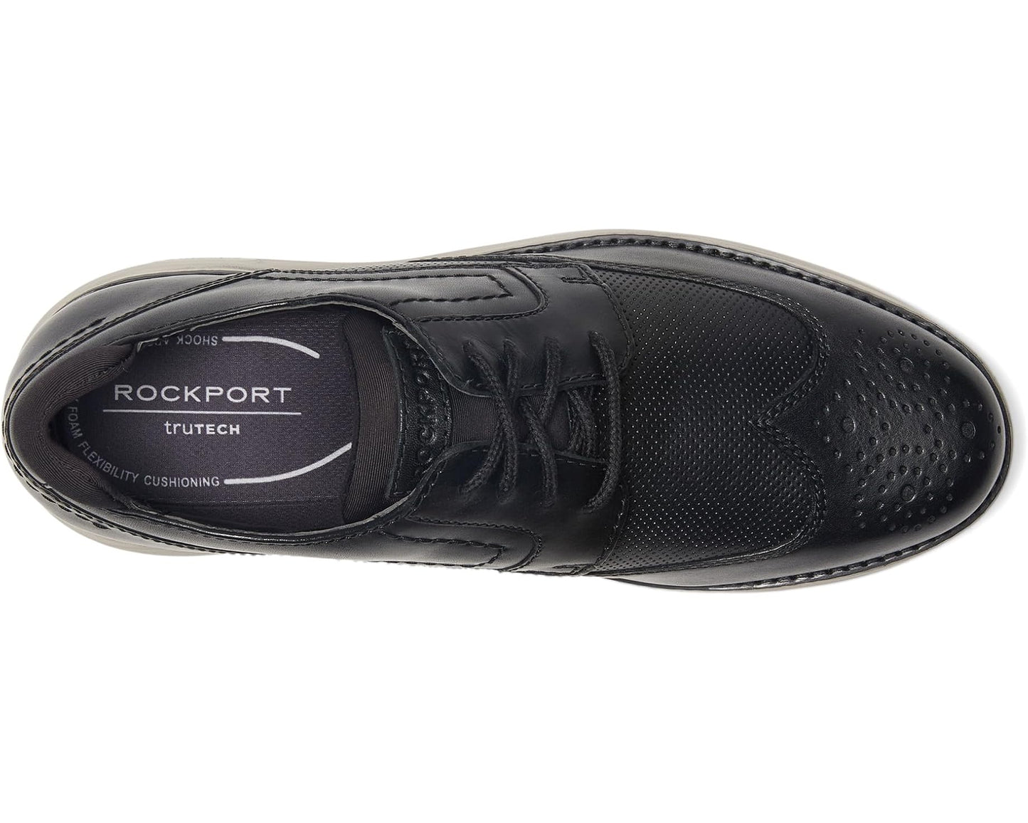 Men's Rockport Coltin Black Leather