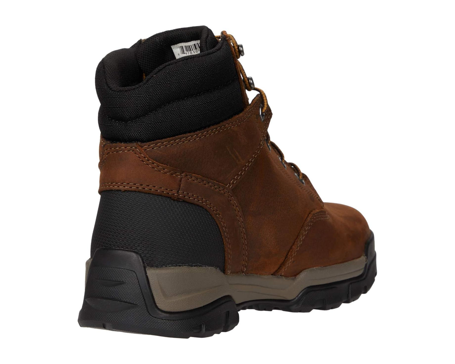 Men's Carhartt Ground Force 6 Waterproof Soft Toe Bison Brown/Oil Tan