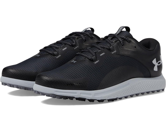 Men's Under Armour Charged Draw 2 Spikeless Black/Black/Mod Gray
