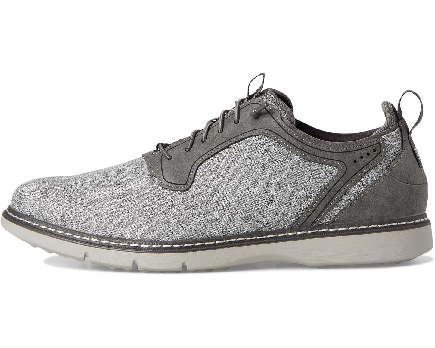 Men's Stacy Adams Scanlan Elastic Lace Gray Multi