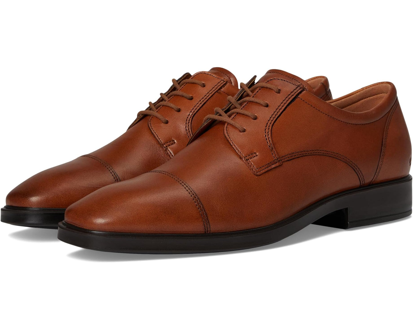 Men's ECCO Milan Cap Toe Tie Oxford Saddle
