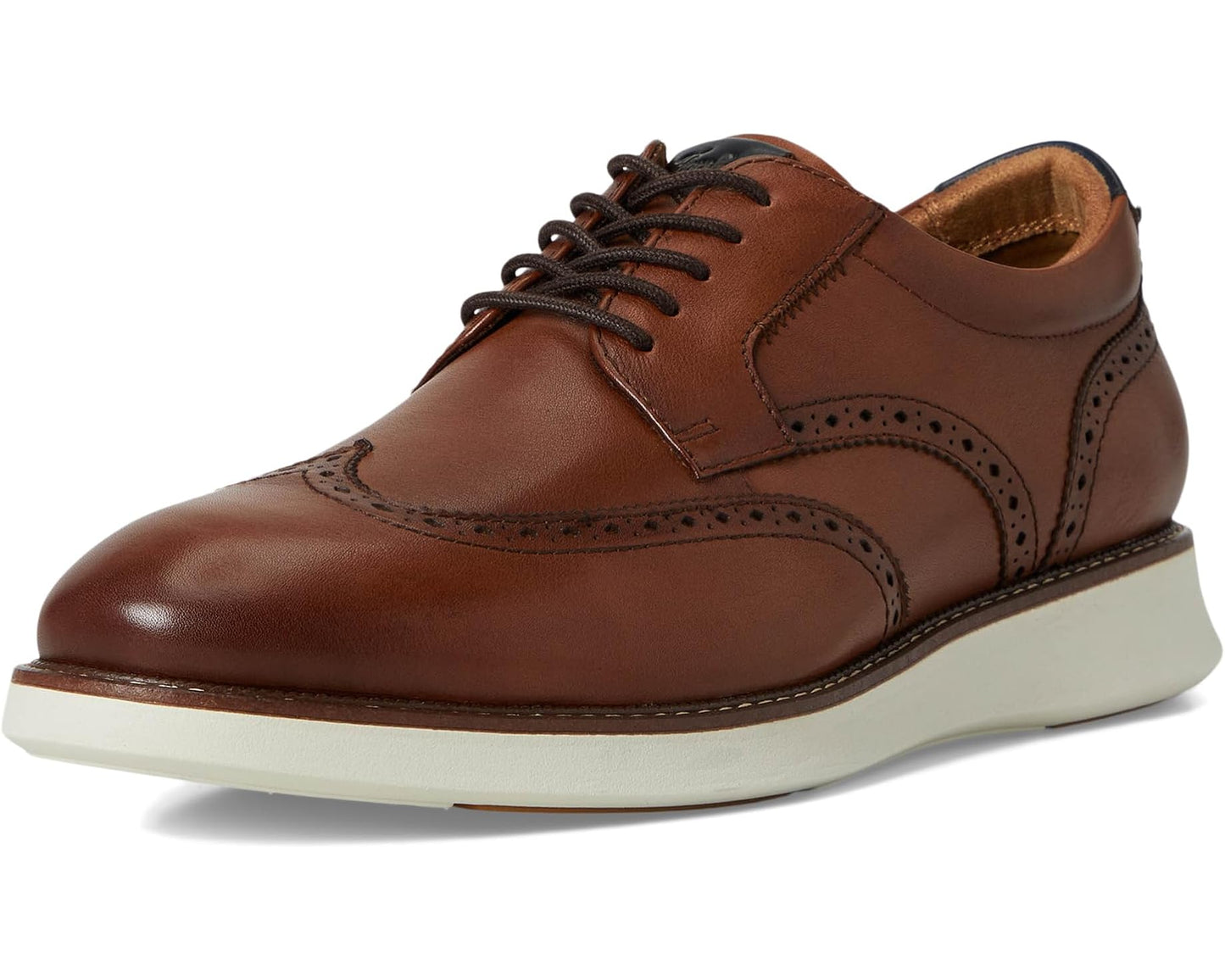 Men's Florsheim Launch Wing Tip Oxford Cognac Multi