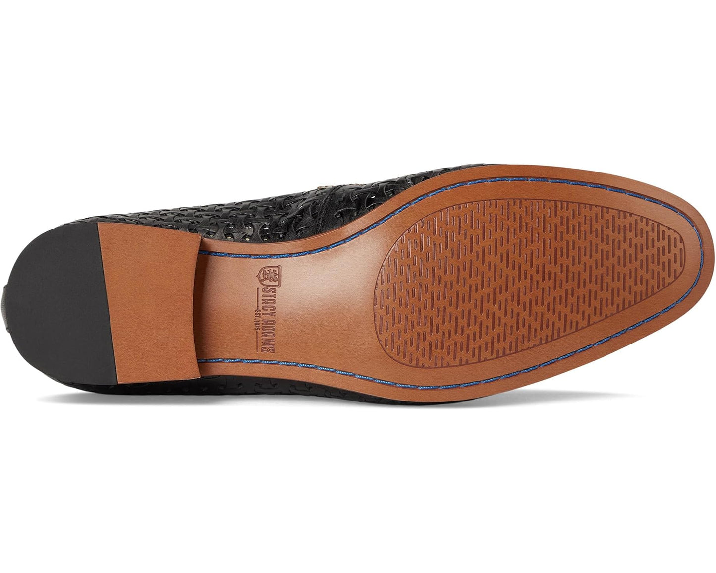 Men's Stacy Adams Winstead Saddle Slip-On Black