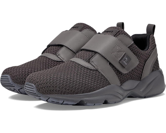 Men's Propet Stability X Strap Stone/Black