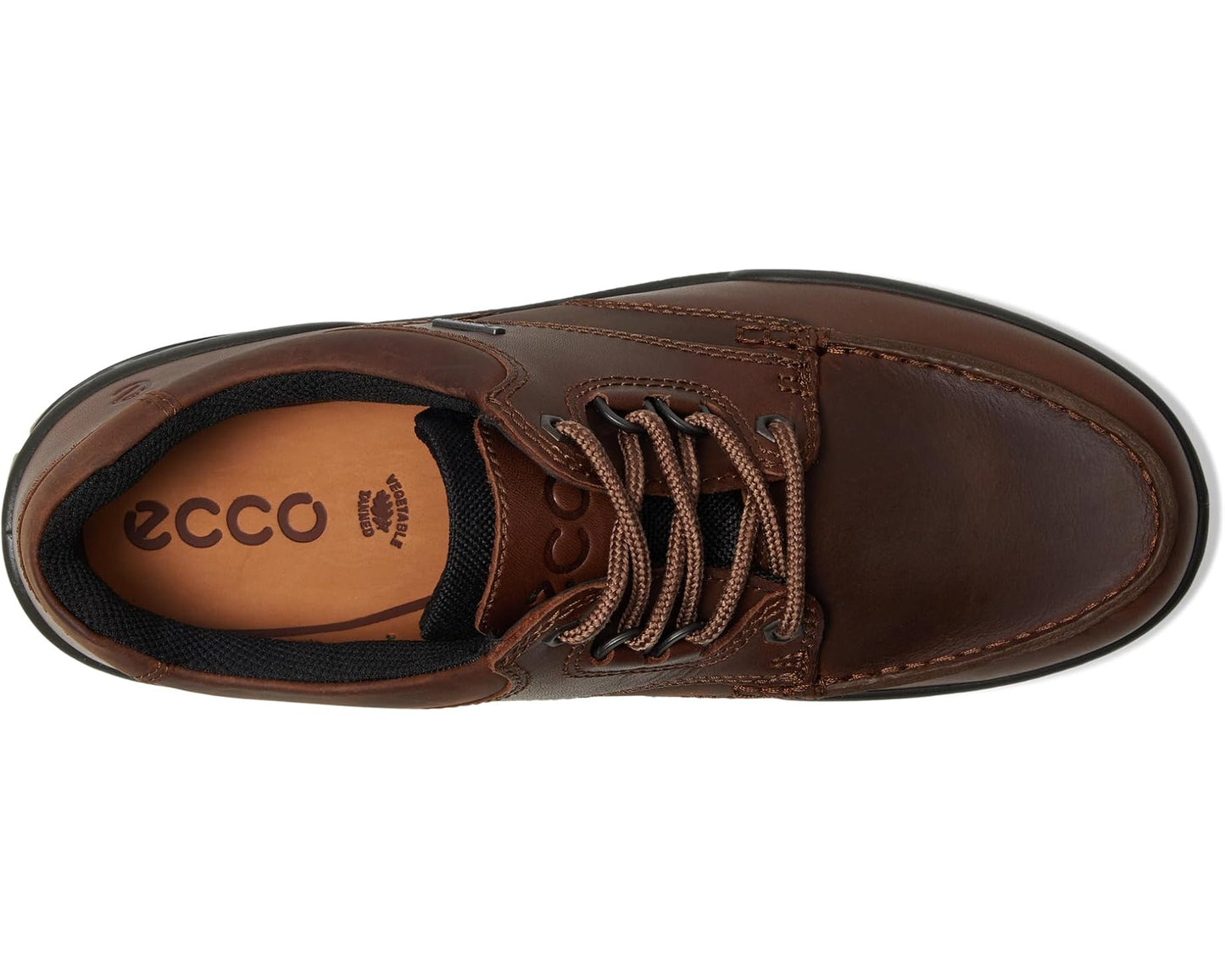 Men's ECCO Sport Track 25 Low GORE-TEX Waterproof Hiking Shoe Bison Full Grain Leather