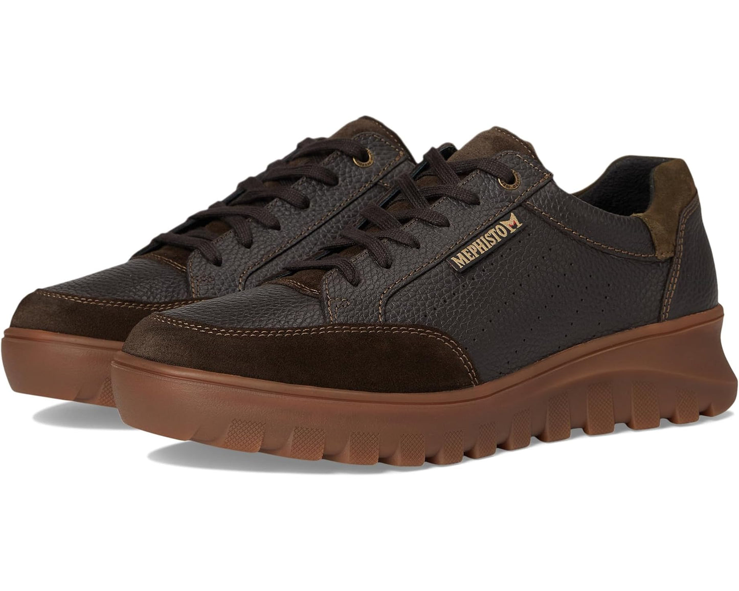Men's Mephisto Flynn Dark Brown