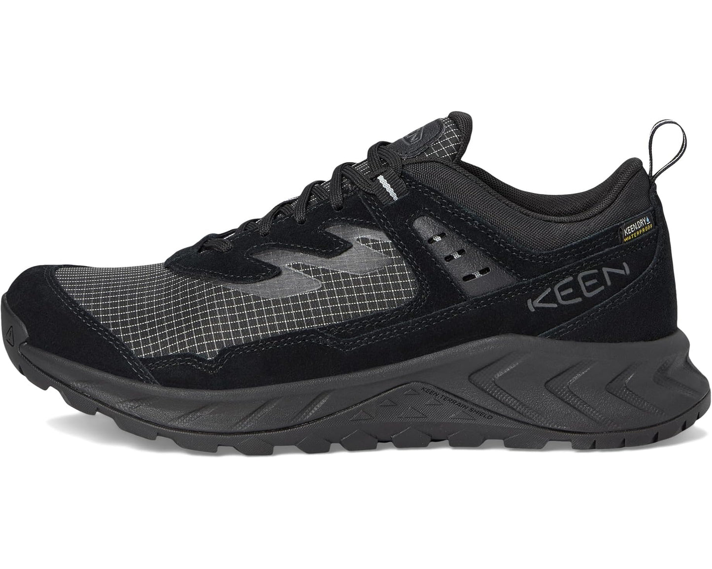 Men's KEEN Hightrail EXP Waterproof Hiking Shoes Black/Magnet