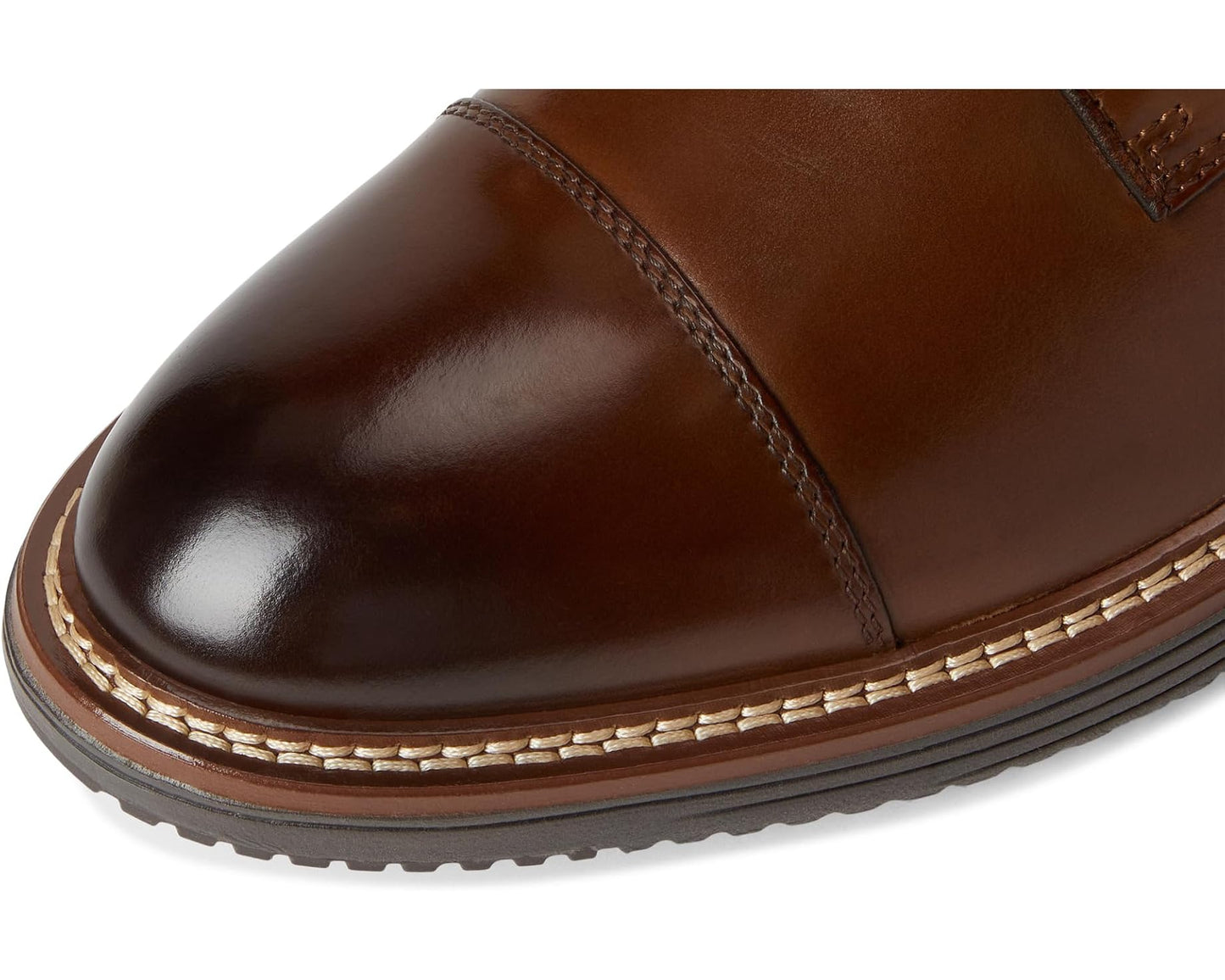 Men's Johnston & Murphy Upton Cap Toe Tan Full Grain