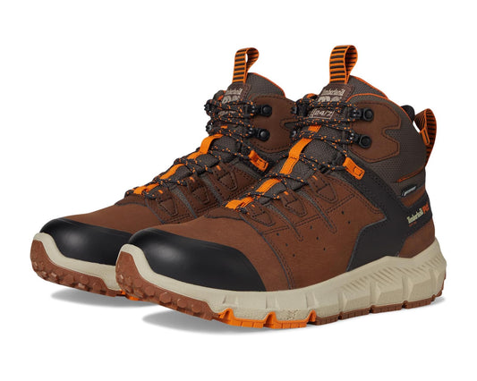 Men's Timberland PRO Tempe Soft Toe Waterproof Medium Brown