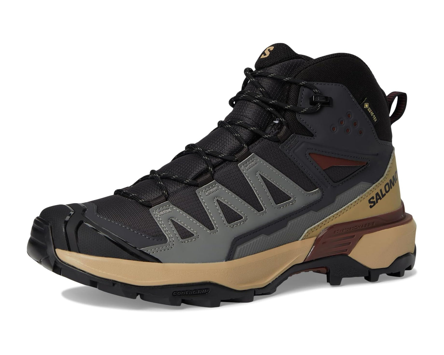 Men's Salomon X Ultra 360 Mid GTX® Phantom/Desert Tan/Rum Raisin