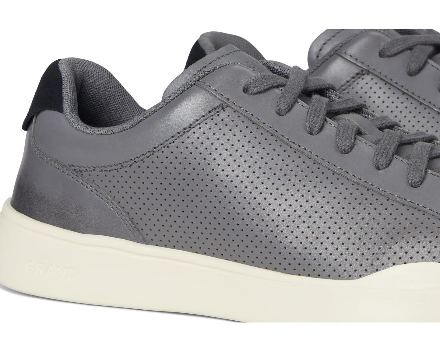 Men's Cole Haan Grand Crosscourt Modern Perforated Lace To Toe Sneakers Quiet Shade