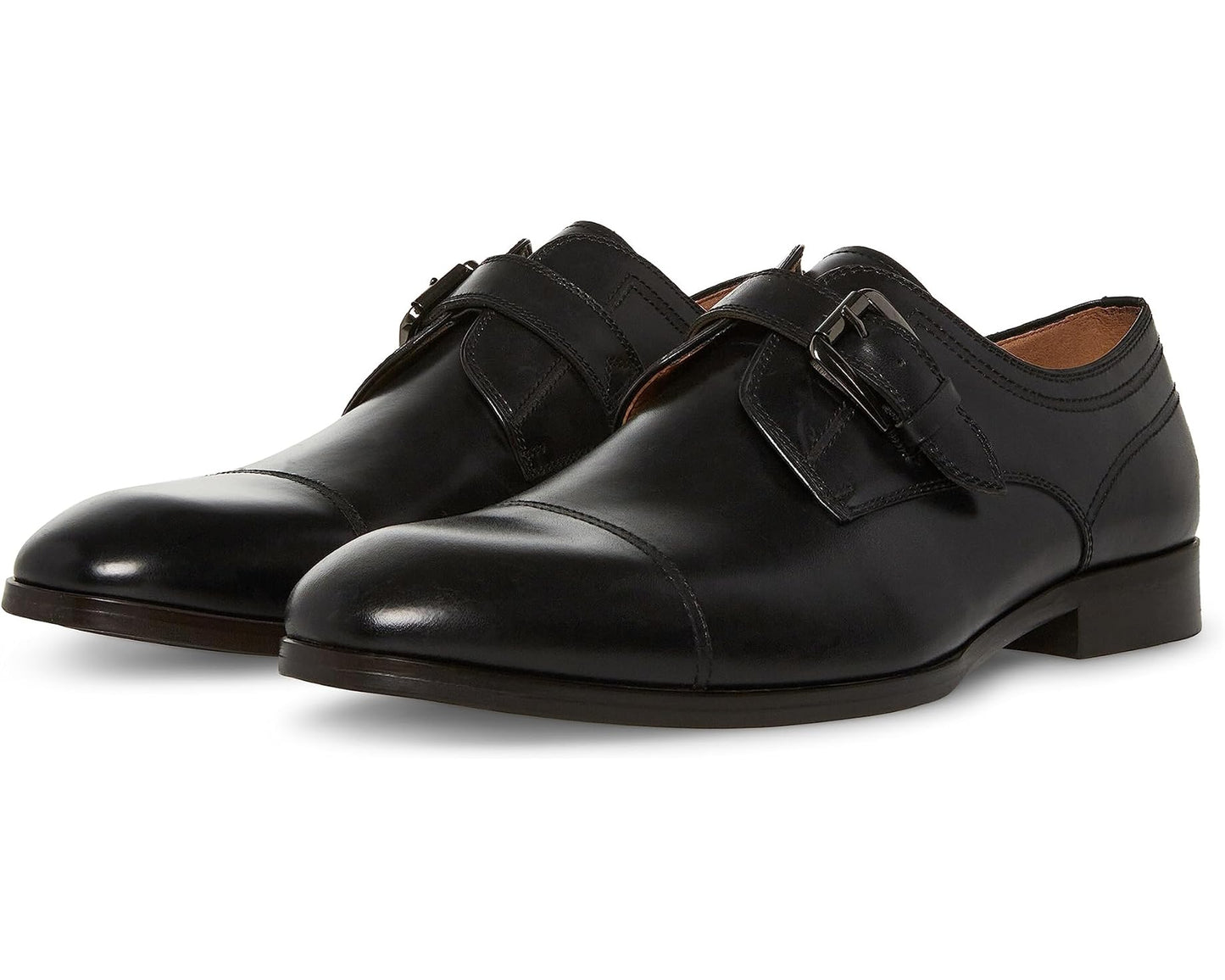 Men's Steve Madden Covet Black Leather