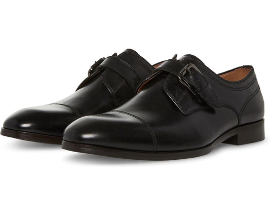 Men's Steve Madden Covet Black Leather
