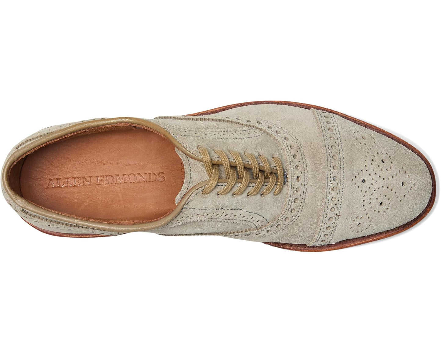 Men's Allen Edmonds Strand Verse Oxford Shoes Vapor Suede