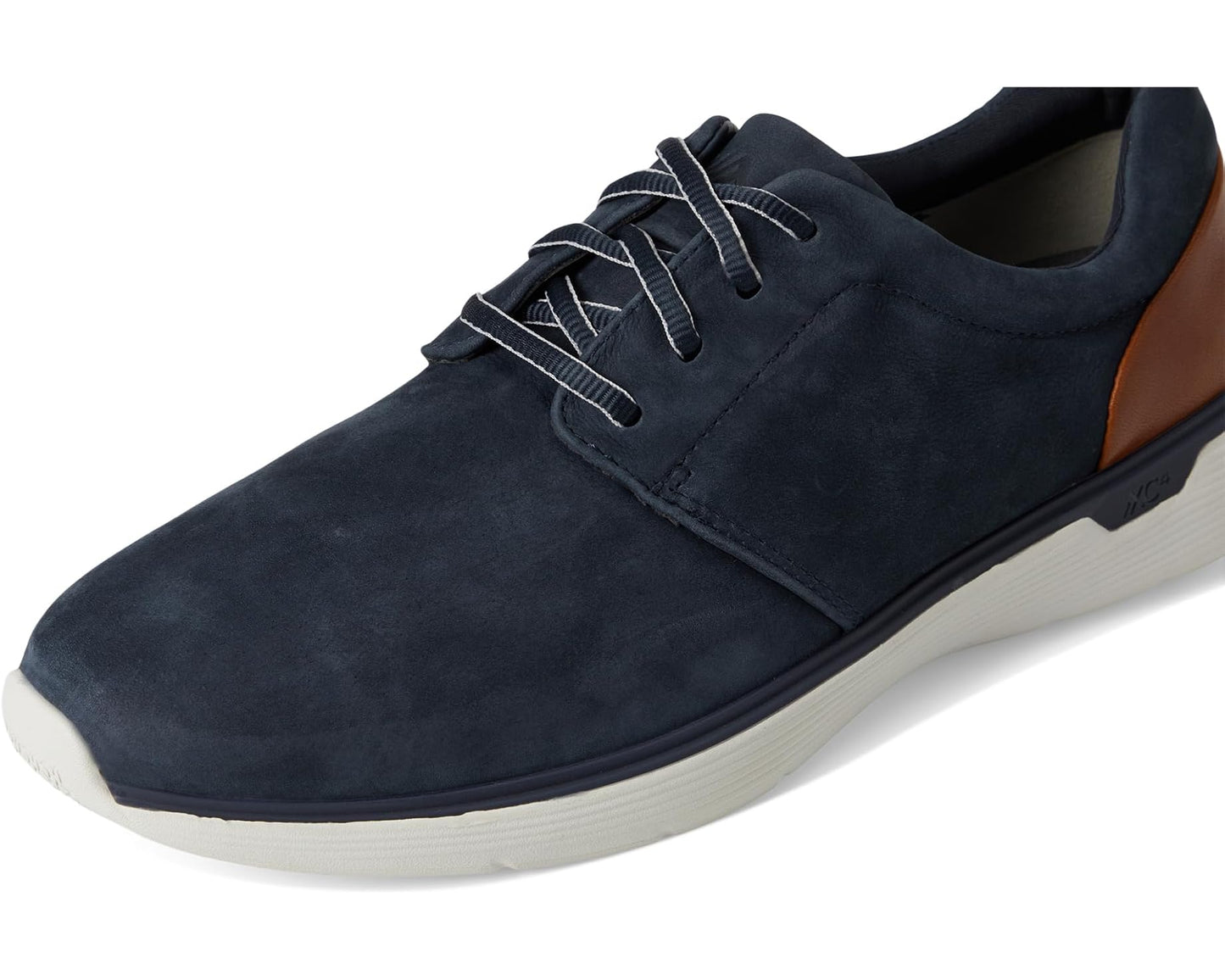Men's Johnston & Murphy Xc4 Prentiss 2 Plain Toe Navy Waterproof Tumbled Nubuck