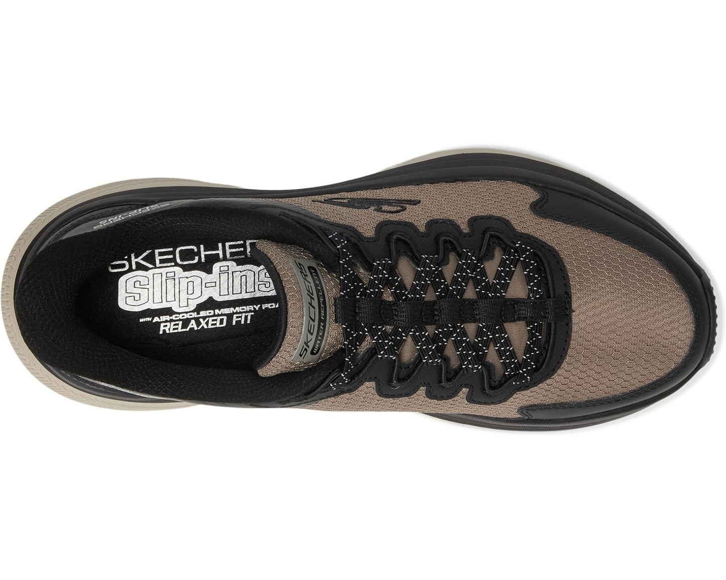 Men's SKECHERS Zirrus Hands Free Slip-in Taupe/Black