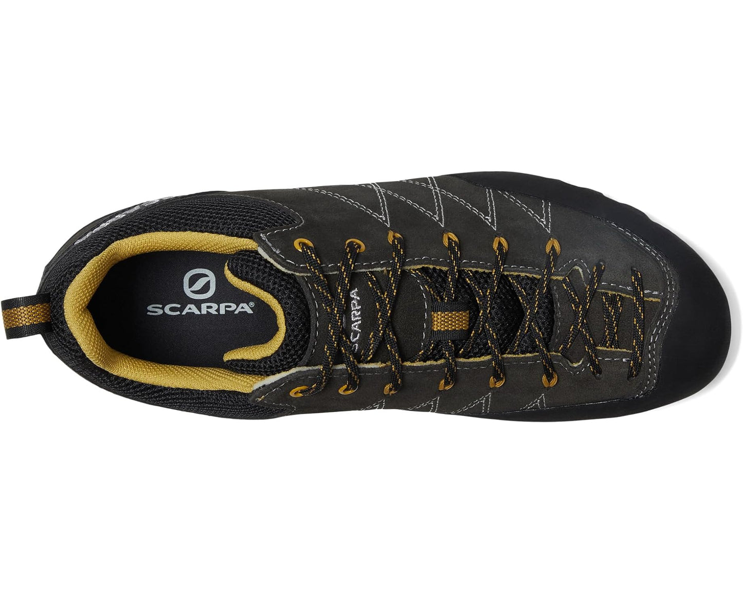 Men's Scarpa Crux Shark/Mustard 1