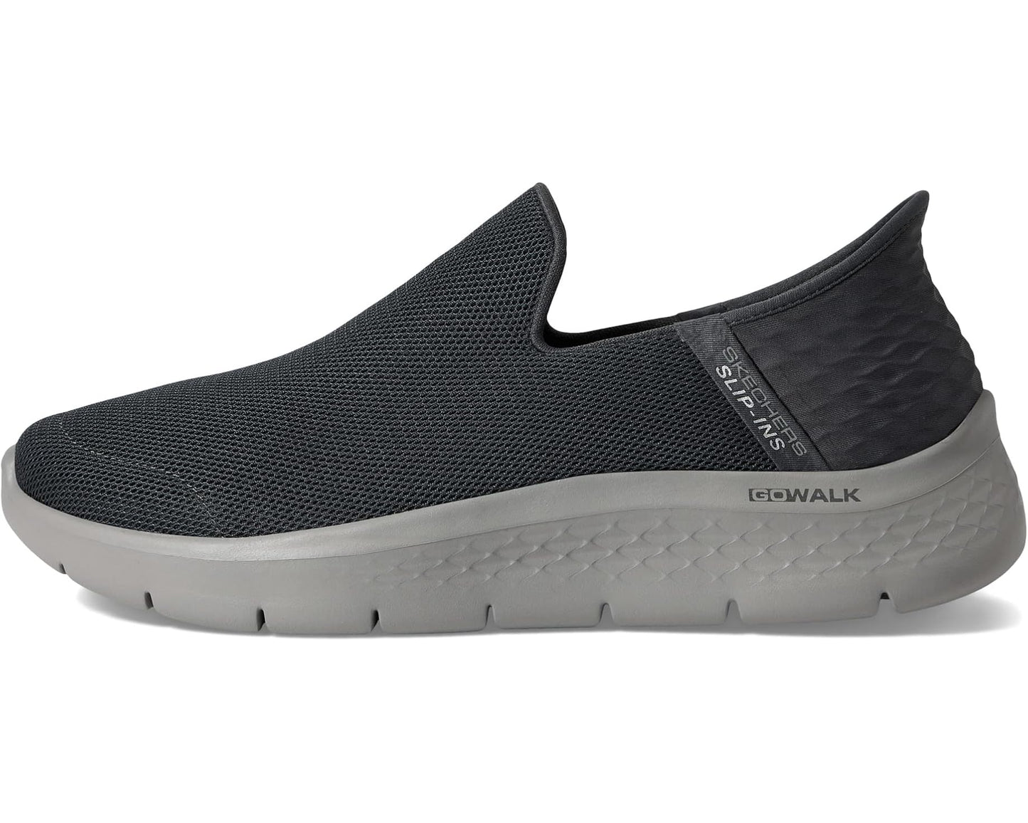 Men's SKECHERS Performance Go Walk Flex No Hands, Hands Free Slip-Ins Dark Gray