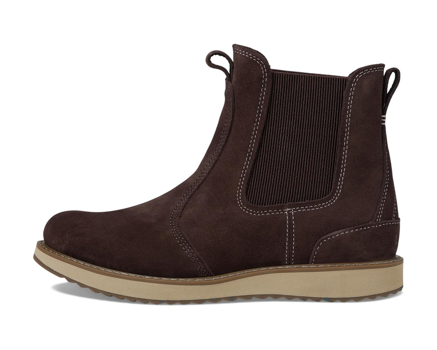Men's L.L.Bean Stonington Chelsea Boot Suede Deepest Brown