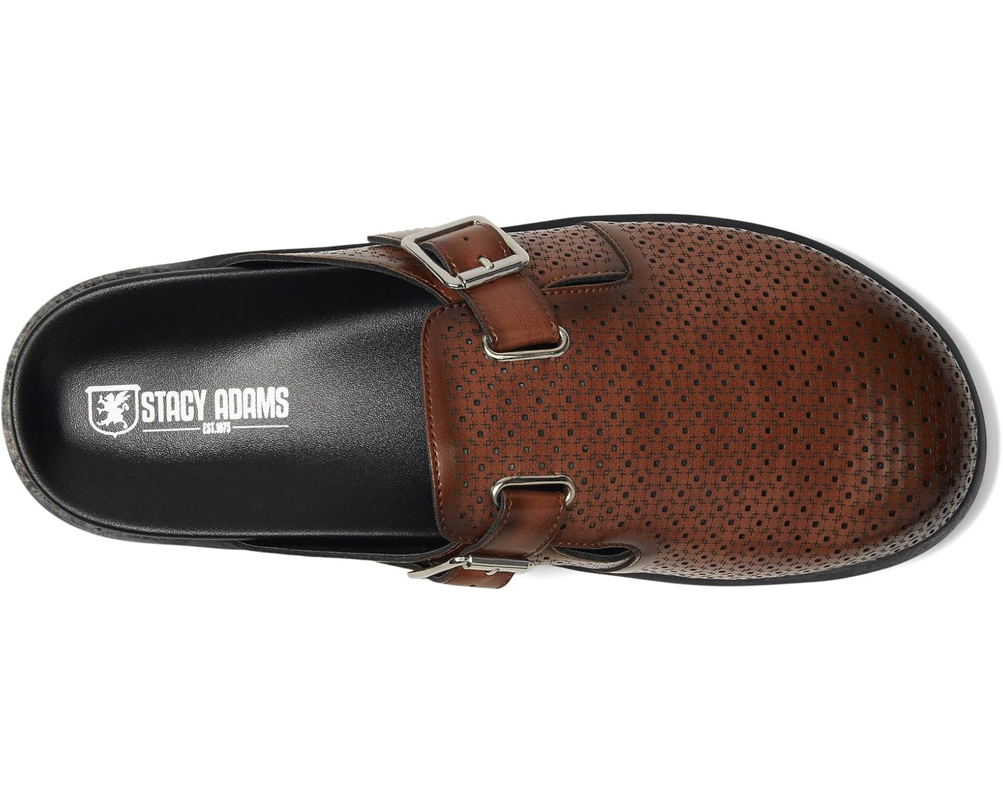 Men's Stacy Adams Montaine Slip-On Clog Cognac