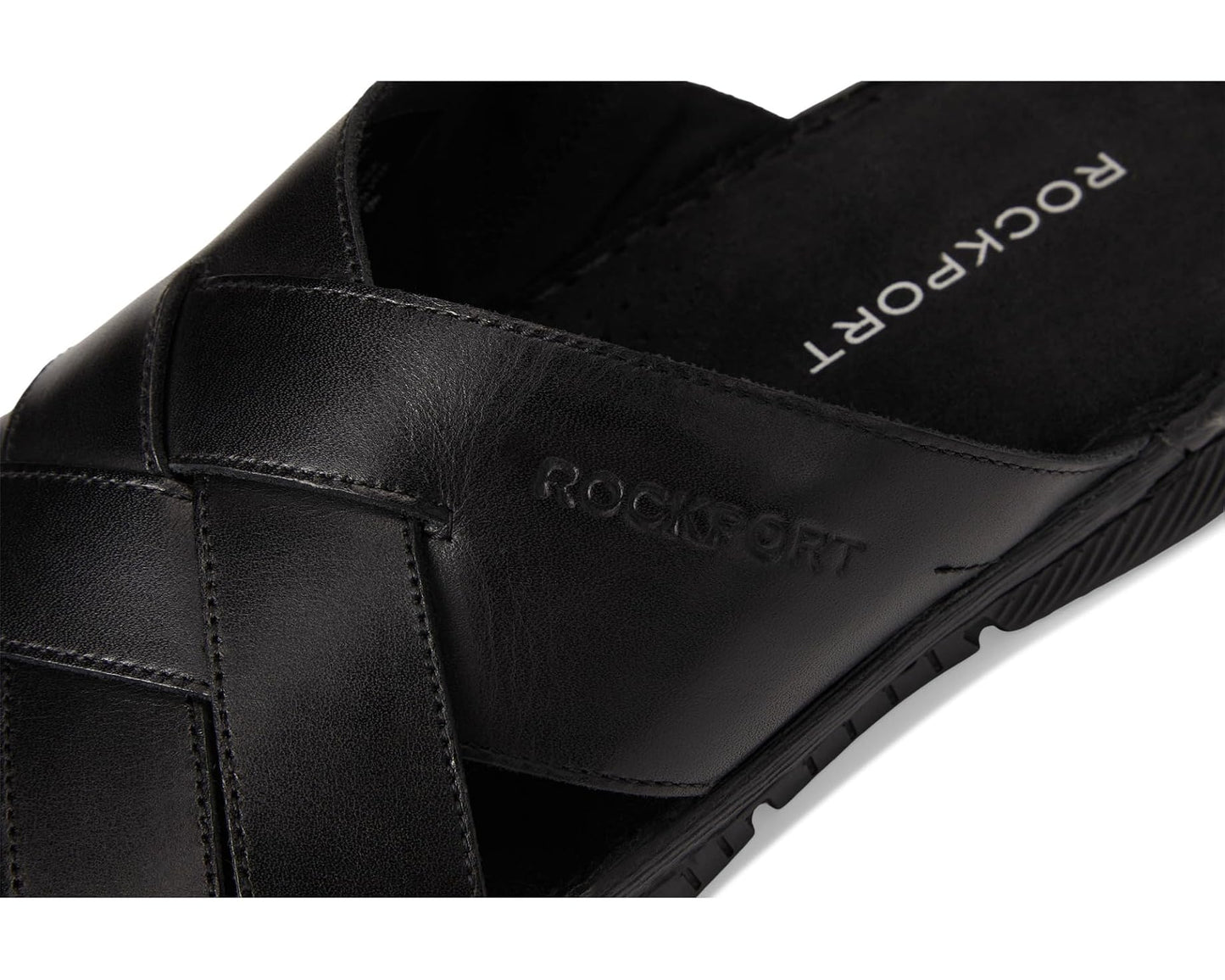 Men's Rockport Jaya Black Leather