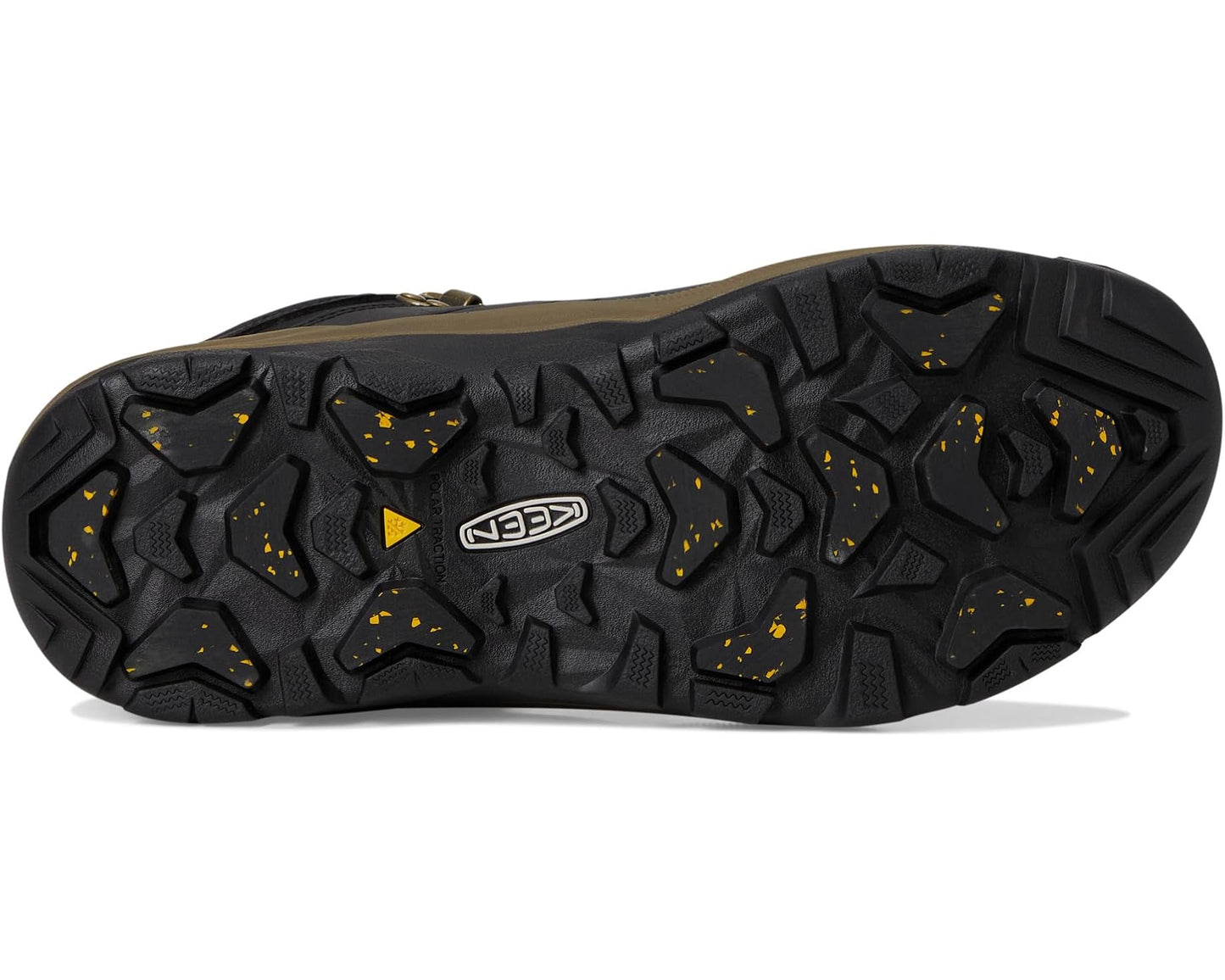Men's KEEN Revel 4 Mid Height Polar Insulated Waterproof Black/Lemon Curry