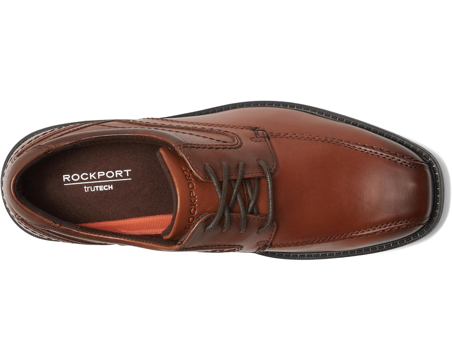 Men's Rockport Style Leader 2 Bike Toe Oxford New Brown Gradient 1
