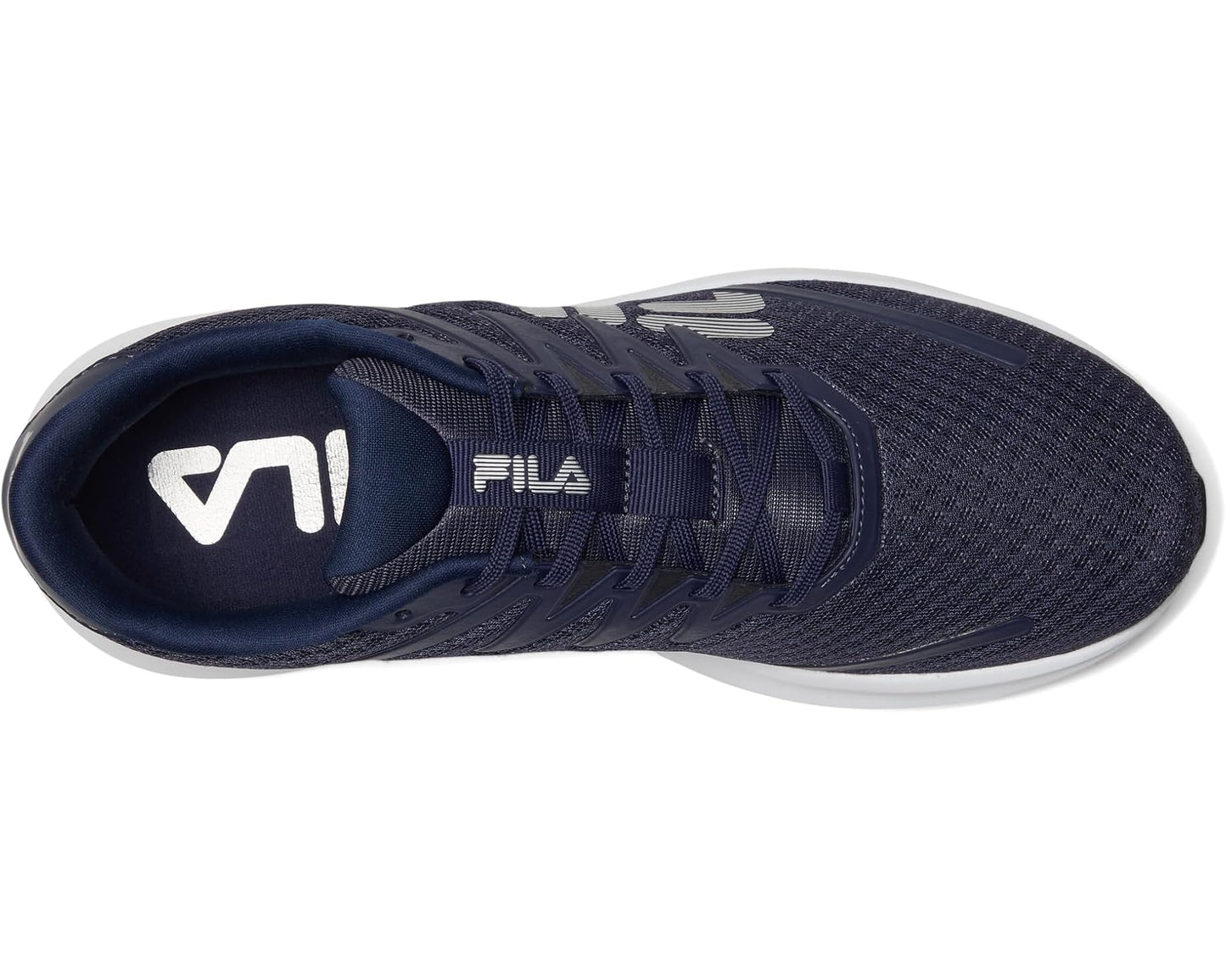 Men's Fila Eletrico Fila Navy/White/Metallic Silver