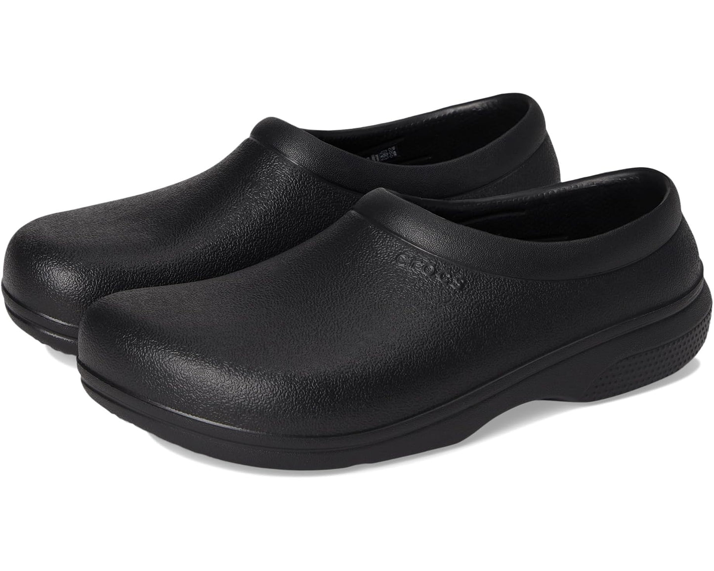 Unisex Crocs Work On The Clock Work Slip-On Black