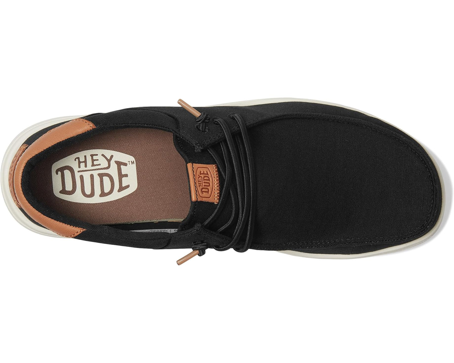 Men's Hey Dude Paul Canvas Black