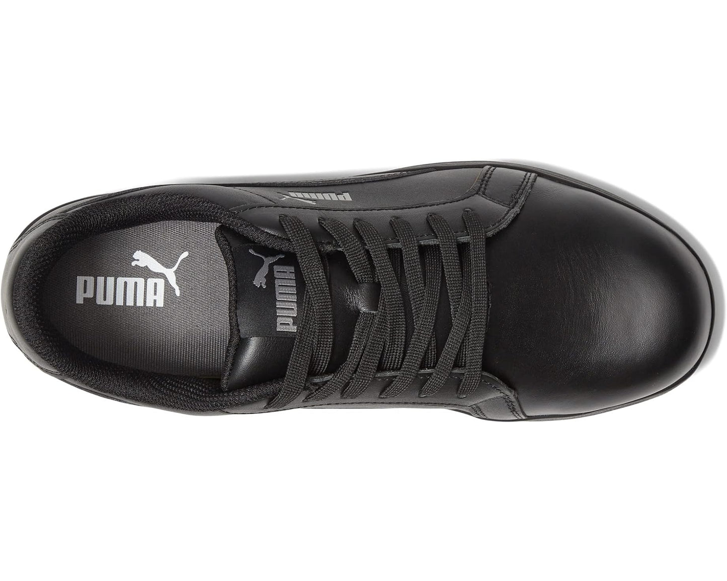 Men's PUMA Safety Iconic Leather Low ASTM SD Black/Black