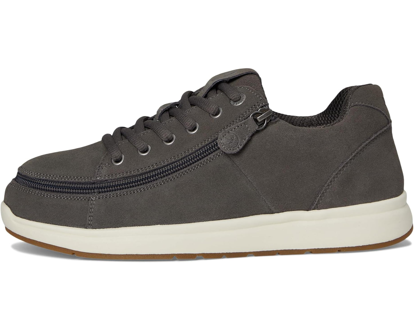 Men's BILLY Footwear Comfort Plush Charcoal Suede
