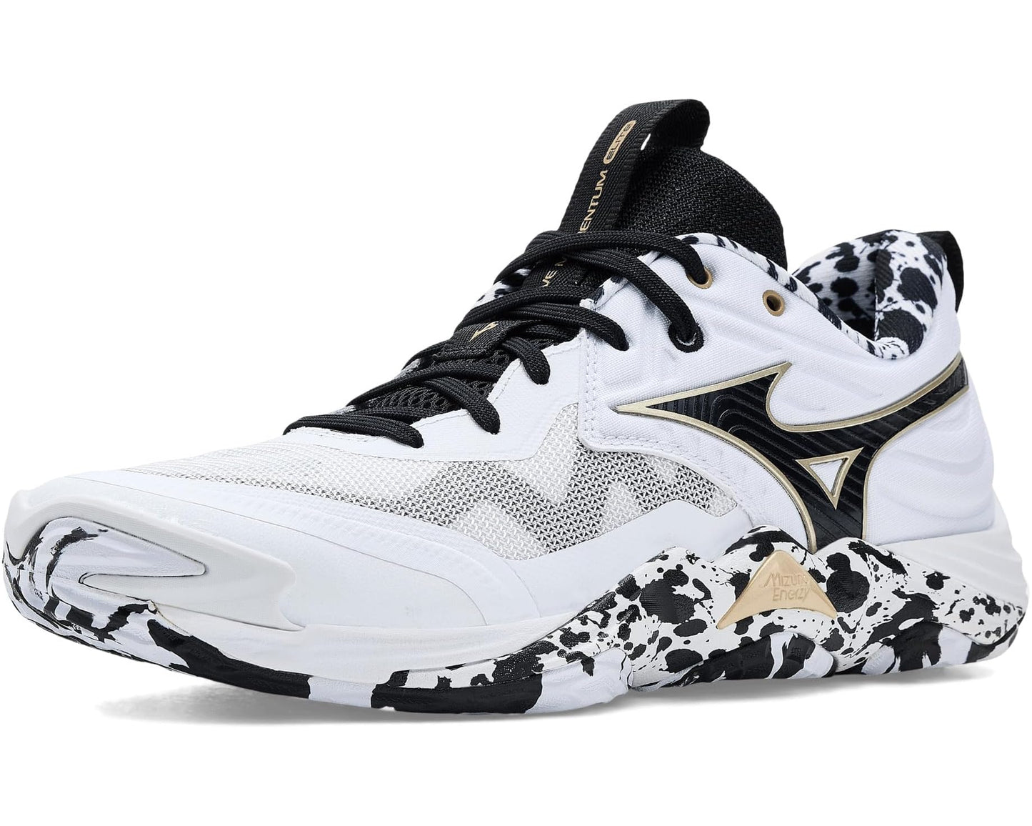 Unisex Mizuno Wave Momentum 4 Elite White/Gold