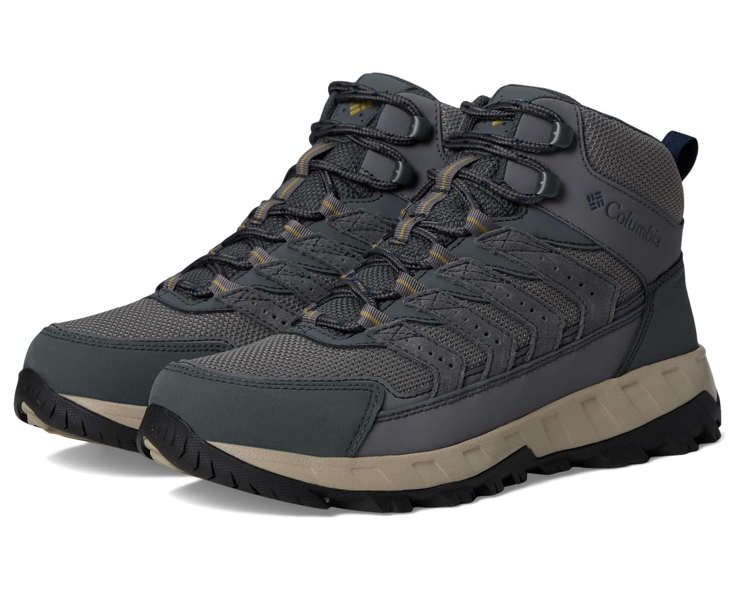 Men's Columbia Strata Trail™ Mid Wp City Grey/Savory