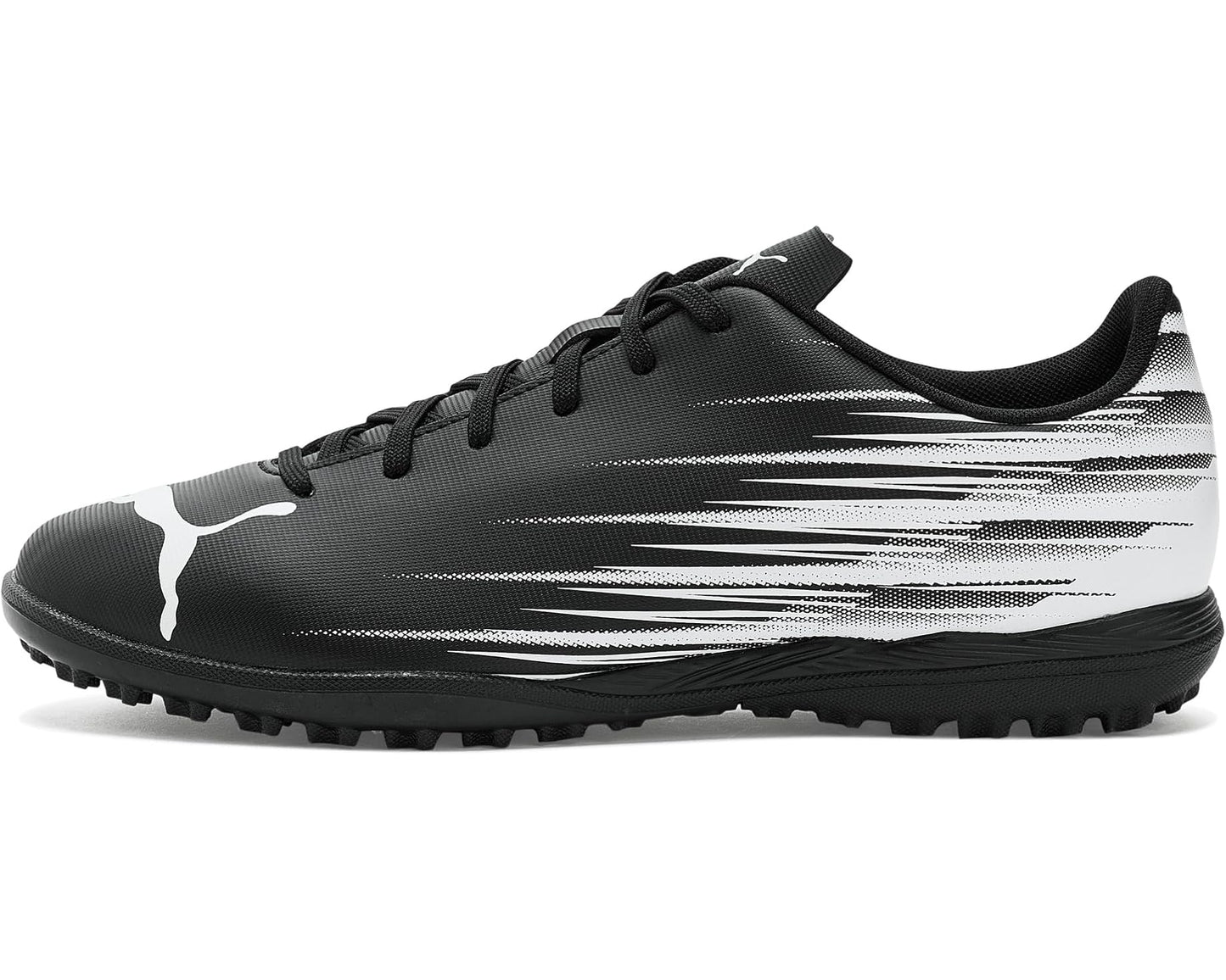 Men's PUMA Attacanto Turf Training Soccer Cleats Black/White