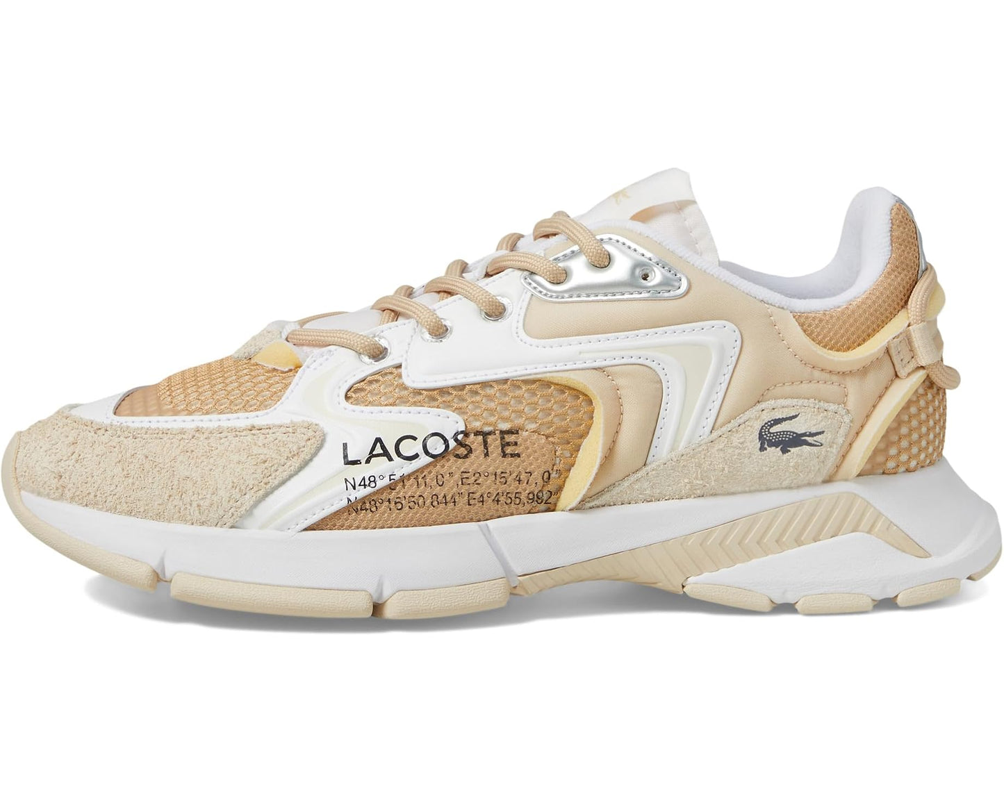 Men's Lacoste L003 Neo Sneakers Light Tan/White
