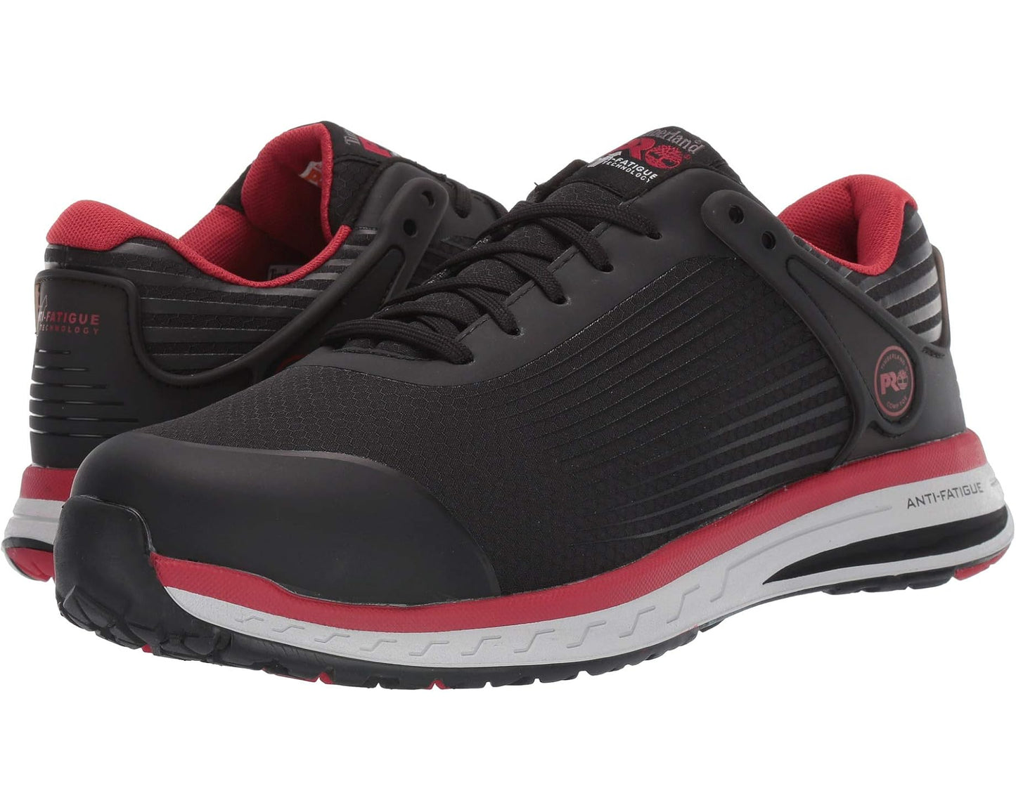 Men's Timberland PRO Drivetrain Composite Safety Toe Black/Red