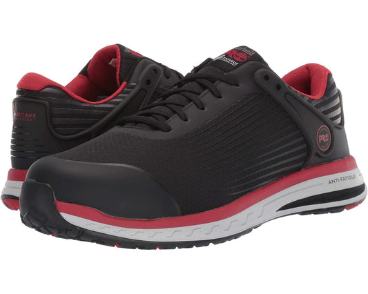 Men's Timberland PRO Drivetrain Composite Safety Toe Black/Red