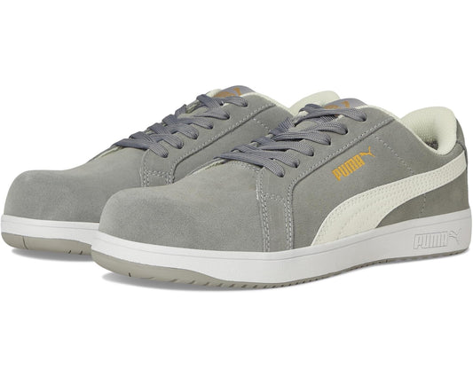 Men's PUMA Safety Iconic Suede Low ASTM SD Grey/White