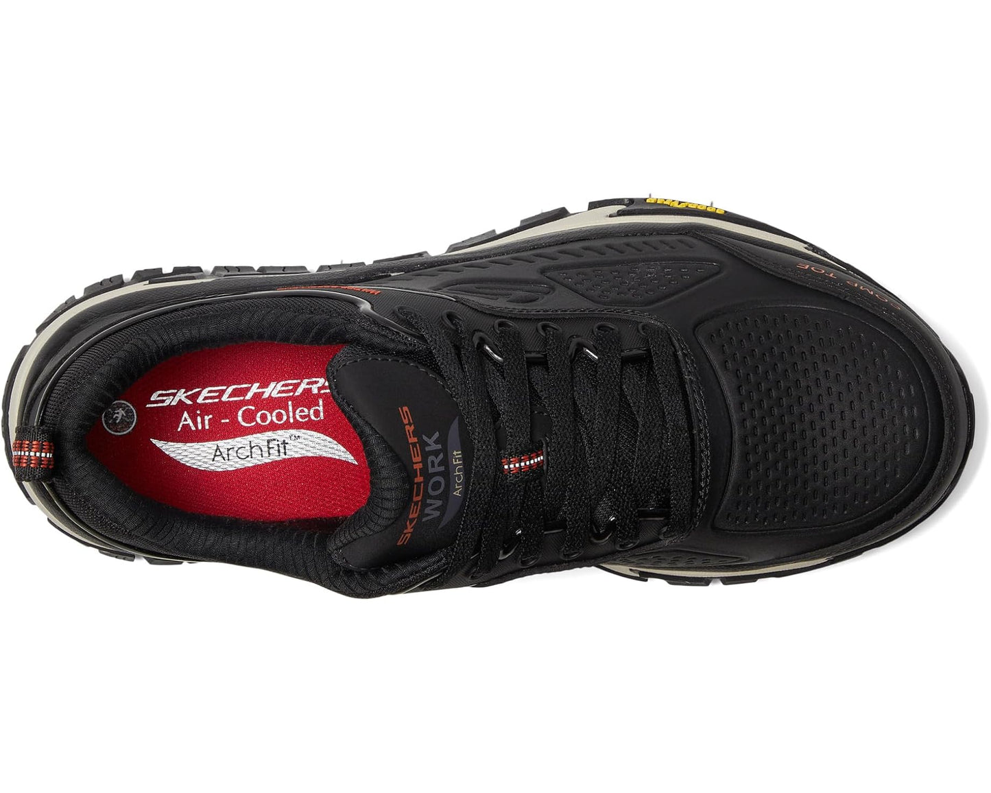Men's SKECHERS Work Arch Fit Road Walker Comp Toe Black