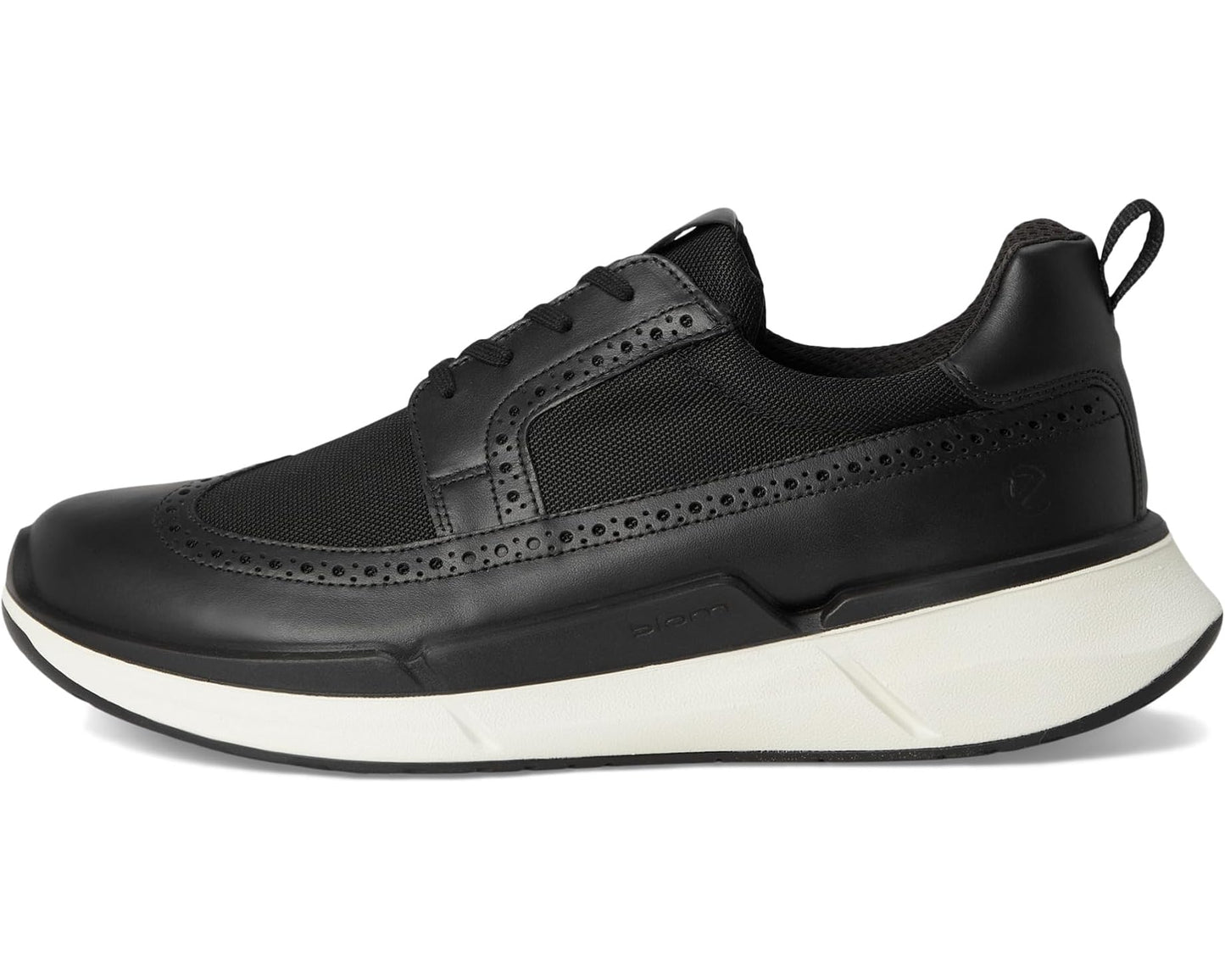 Men's ECCO Biom 2.2 Brogue Sneakers Black/Black