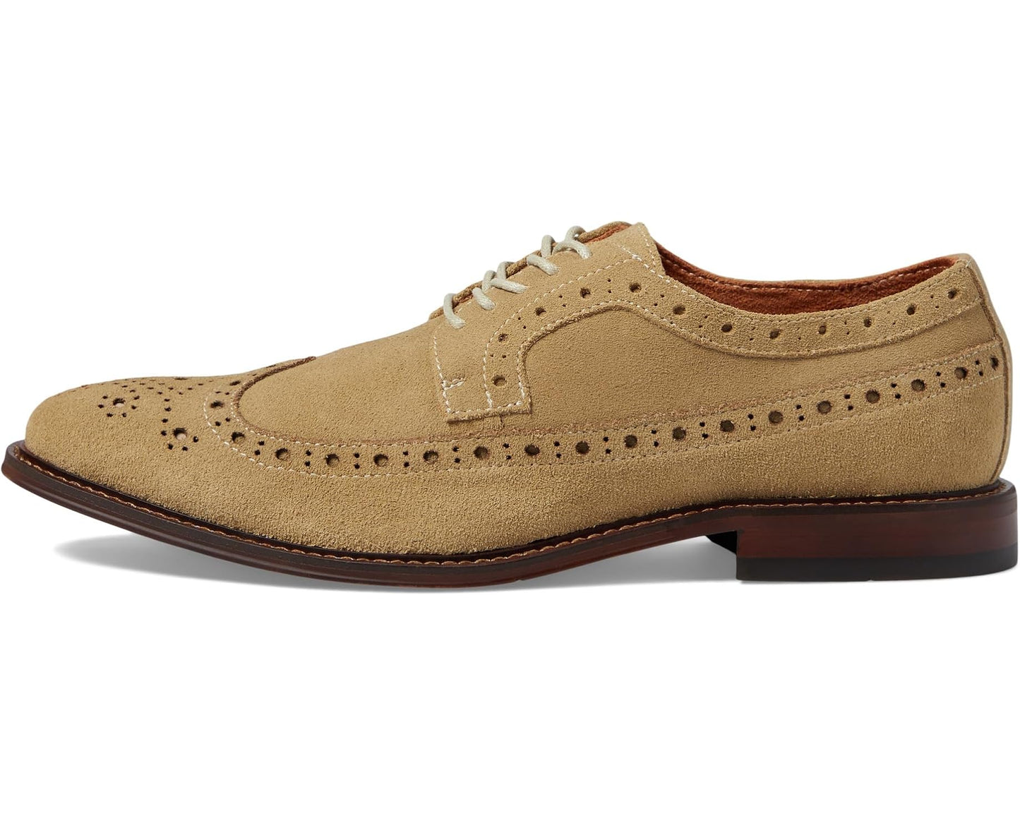 Men's Stacy Adams Marligan Wing Tip Oxford Sand