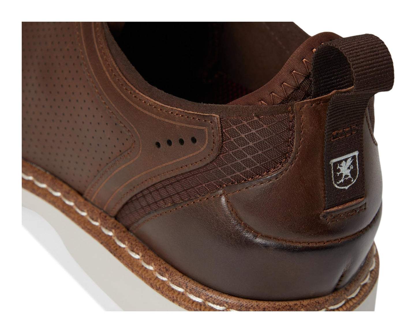 Men's Stacy Adams Sync Lace-Up Brown Crazyhorse