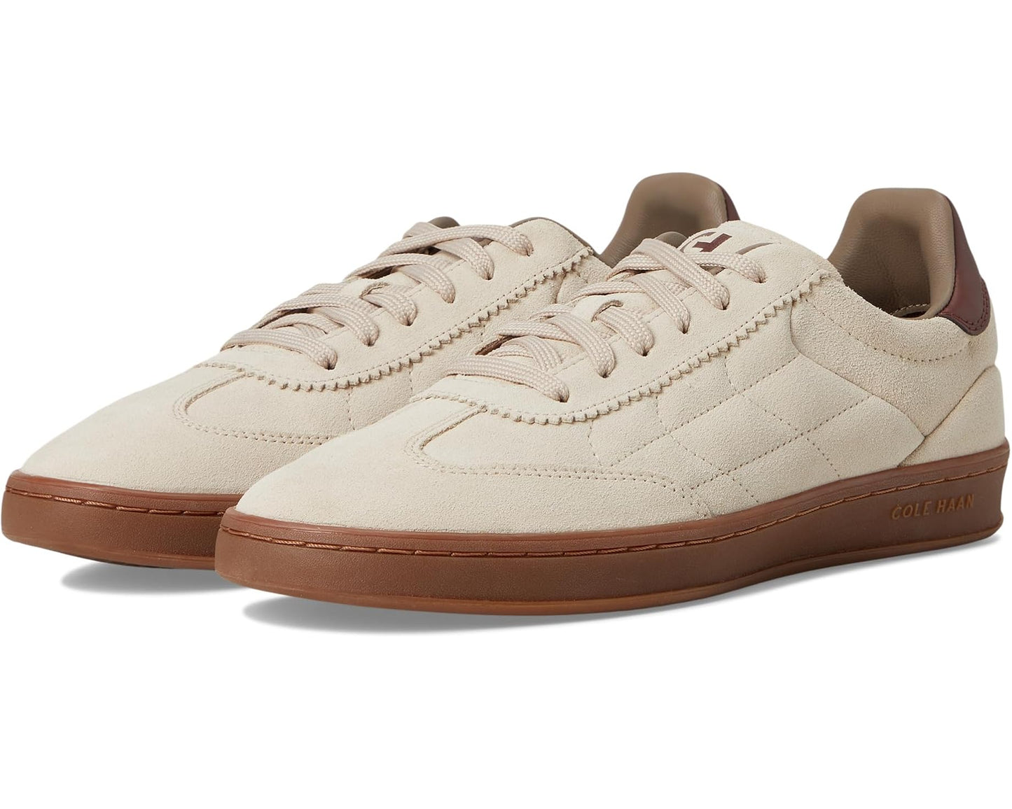 Men's Cole Haan Grandpro Breakaway Light Sesame Suede/Hickory/Medium Gum