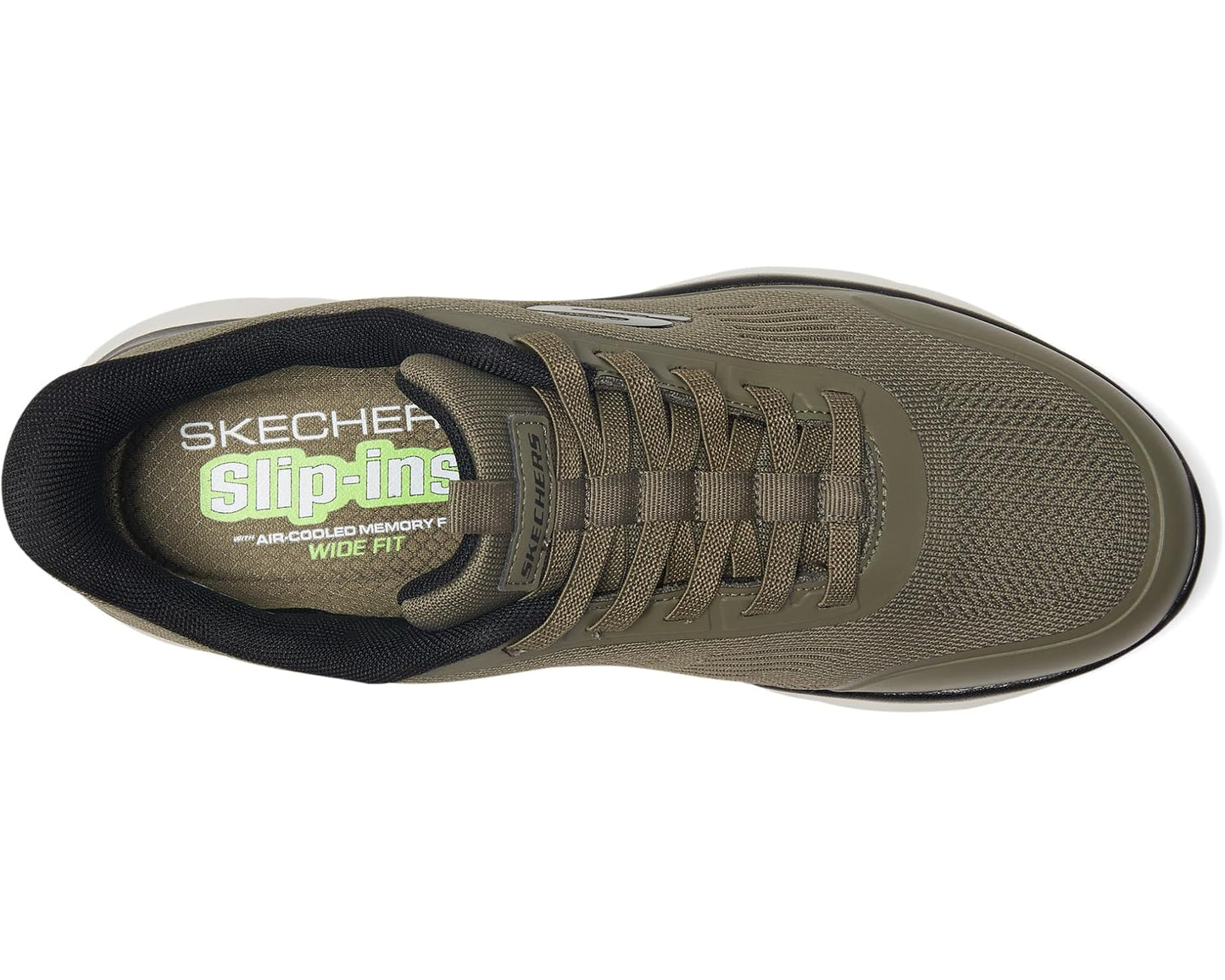 Men's SKECHERS Summits Leyter Hands Free Slip-in Olive/Black