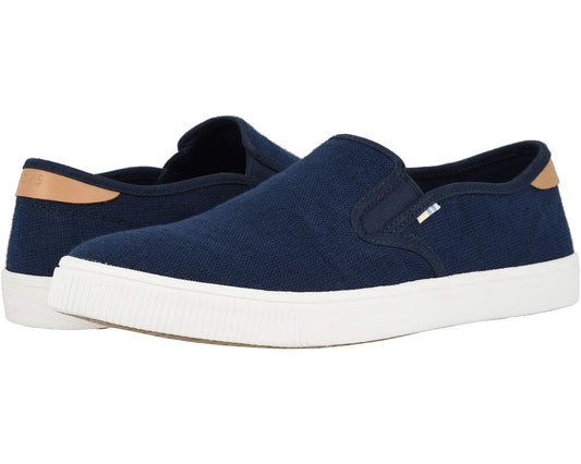 Men's TOMS Baja Navy Heritage Canvas