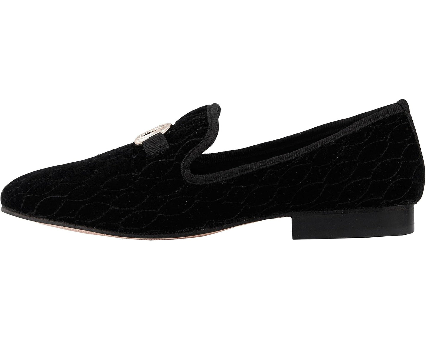 Men's Stacy Adams Valet Velour Slip-On Loafer Black