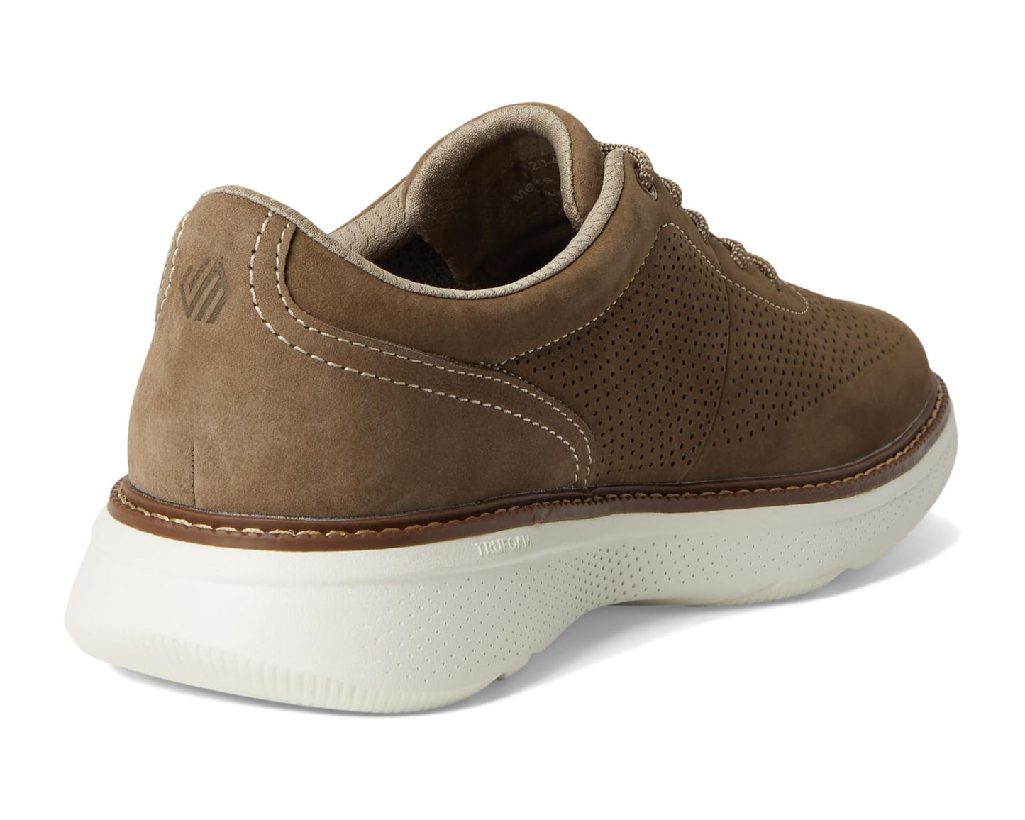 Men's Johnston & Murphy Hayden Perfed U-Throat Taupe Nubuck